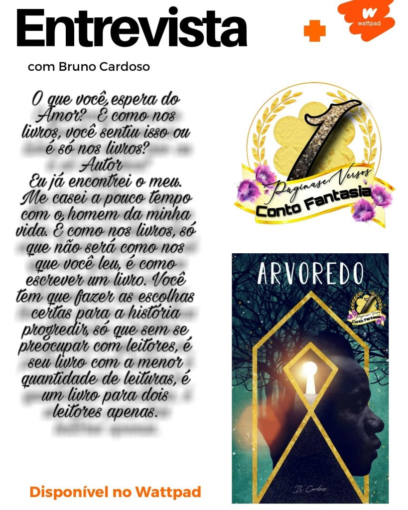 Link da Entrevista no wattpad